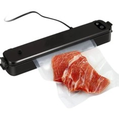 Aparat de vidat FOXMAG24, vacuum, sigilare alimente, electric, negru
