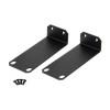 Suport Rack NVR Uniview RM-1U-260, Serie NVR301, Metalic, Negru