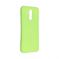 Husa Spate Silicon Roar Jelly Compatibila Cu Huawei Mate 20 Lite, Verde Lime foto