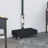 VidaXL Suport pentru umbrelă, negru, 45x25x8 cm, granit 313667