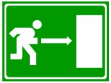 Semn cu directie in dreapta