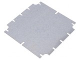 Placă de montare oțel zincat 136x136x2mm
