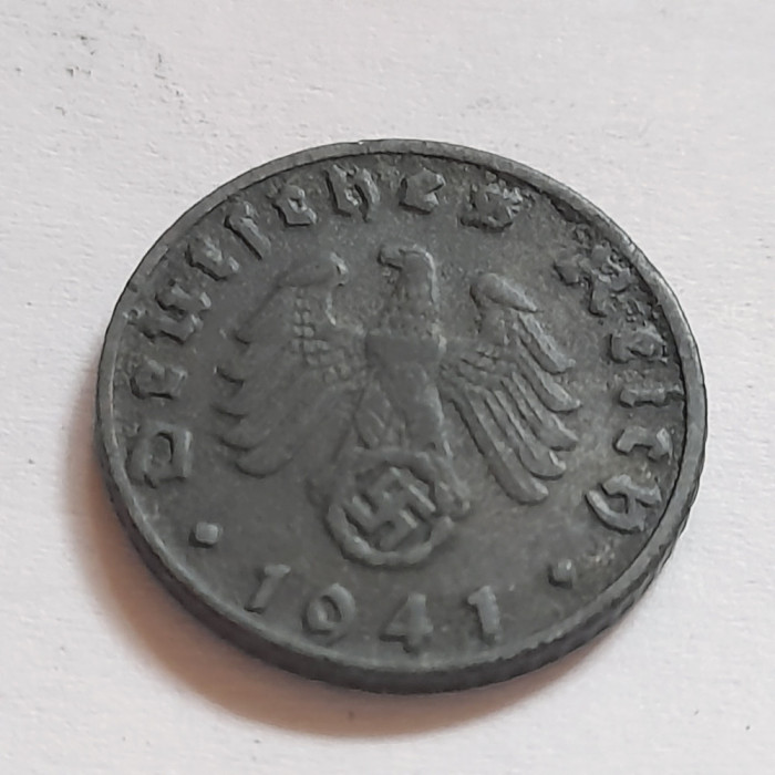 Germania Nazistă 5 reichspfennig 1941B (Viena)
