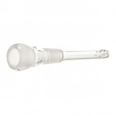 Adaptor Chillum din sticla , dimensiune 14,5 mm inaltime 9.5 centimetri