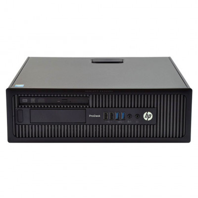 PC Second Hand HP ProDesk 600 G1 SFF, Intel Core i5-4570 3.20GHz, 8GB DDR3, 256GB SSD, DVD-ROM NewTechnology Media foto