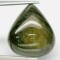 Safir verde natural