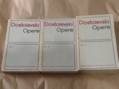 DOSTOIEVSKI - OPERE vol.1.2.3. foto