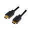 CABLU video LOGILINK, HDMI (T) la HDMI (T), 3m, premium, conectori auriti, rezolutie maxima 4K UHD (3840 x 2160) la 60 Hz, ver. 2.0b, w. ethernet, neg