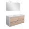 Porto Prime 120 stejar alb-sonoma complet