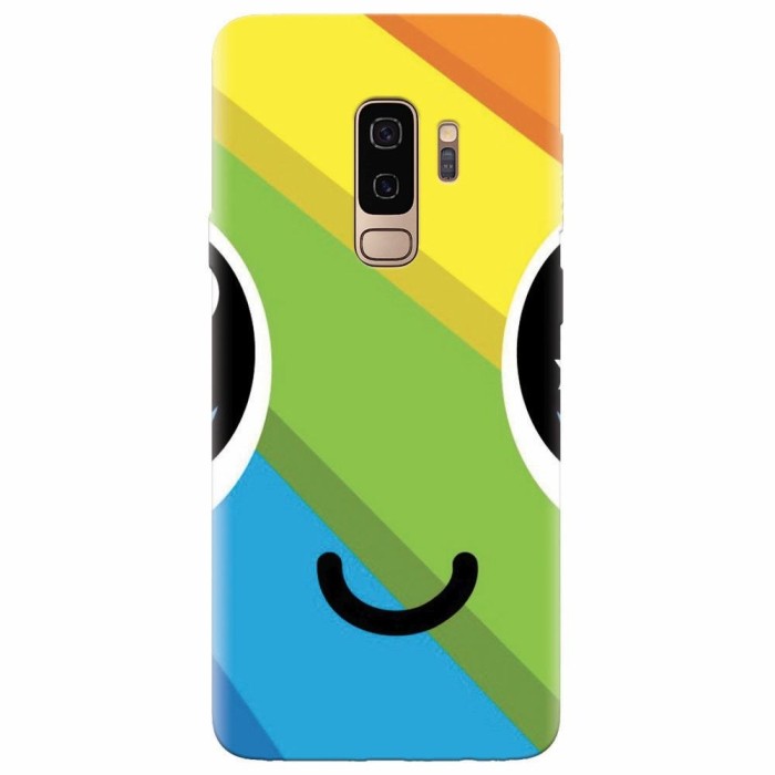 Husa silicon pentru Samsung S9 Plus, Happy Face Husa silicon pentru Samsung S9 Plus, Happy Face