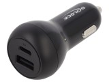Alimentator USB DELOCK 64329, USB A și USB C, 12-24V DC