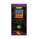 Ciocolata bio amaruie 70% cacao, 80g, Rapunzel