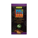 Ciocolata bio amaruie 70% cacao, 80g, Rapunzel