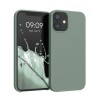 Husa Kwmobile pentru Apple iPhone 12 Mini, Verde, Silicon, KWM000011JO064C, Carcasa