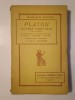 Platon: Oeuvres completes (tome huitieme / vol. 8) (trad. Emile Chambry, Ed. Garnier)