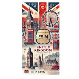 eSIM United Kingdom, Unlimited Plus, 10 Days