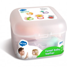 SET 5 JUCARII PENTRU DENTITIE IN CUTIE FOREST BABY