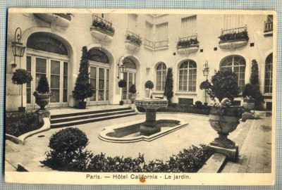 AD 368 C. P. VECHE -PARIS -HOTEL CALIFORNIA-CIRC1931 -D-RELOR G.si E. PAPPADAT foto
