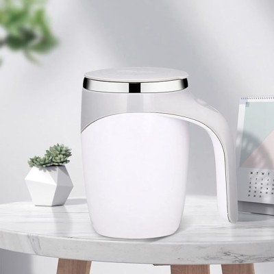 Cana electrica Inteligenta cu amstecare automata PAPLIX, din otel inoxidabil, pentru cafea, rotatie foto
