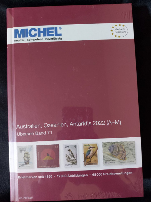 MICHEL - Australia, Oceania, Antarctica 2022 (A-M)