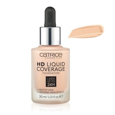 Catrice HD Liquid Coverage Foundation 010 Light Beige foto