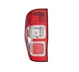 Stop spate, lampa Ford Ranger, 04.2011-05.2016, montare spate, stanga, cu lampa ceata spate; W21/5W+W21W+WY21W; rama cromata; fara soclu bec; RapidAu