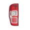Stop spate, lampa Ford Ranger, 04.2011-05.2016, montare spate, stanga, cu lampa ceata spate; W21/5W+W21W+WY21W; rama cromata; fara soclu bec; RapidAu