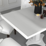 Folie Protectie Masa PVC 2mm Mata 100x60cm Transparenta vidaXL - Protectie Mobila Impermeabila, Rezistenta Zgarieturi