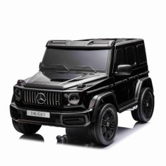 Masinuta electrica pentru 2 copii Mercedes G63, 4x4, 800W, 24V-14Ah, cu Mp3, neagra