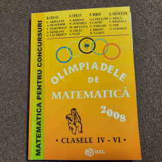 OLIMPIADELE DE MATEMATICA 2008 CLASELE IV-VI