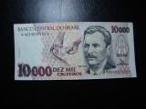 BRAZILIA 10.000 CRUZEIROS 1991 UNC