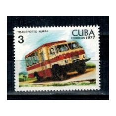 Cuba 1977 - Transportul in comun, neuzat