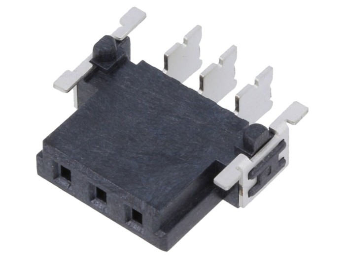 Conector PCB-PCB mamă 3 pini 2,54mm