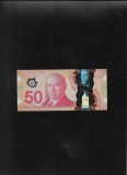 Bancnota Canada 50 Dolari 2012, Seria 6618514, UNC