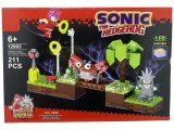 Set constructie Ariciul Sonic - Knuckles cu led 12003