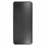 Ecran cu touchscreen si rama compatibil cu samsung galaxy s21 ultra 5g, sm-g998b, phantom silver