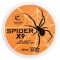 Fir textil Baracuda Spider X9, 100 m, 9 fire impletite paralel, orange-fluo 0.23 mm