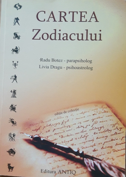 CARTEA ZODIACULUI - RADU BOTEZ