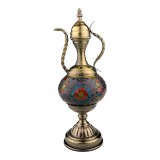 Cumpara ieftin Veioza vintage Orientala cu mozaic, Multicolor, 37 cm, 1862H