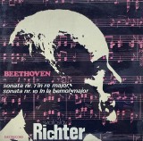 Beethoven - Sviatoslav Richter recital de pian. Sonata Nr. 7 in Re Major.