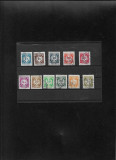 Set Serie 11 timbre Bohemia si Moravia