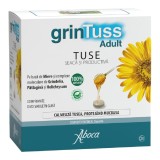 Grintuss Adult 20 Comprimate - Supliment pentru calea respiratorie, cu miere, fara gluten, Aboca