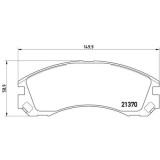 Placute frana Citroen C-Crosser (Vu , C-Crosser Enterprise (Vu , C-Crosser Van (Vu); Mitsubishi Lancer 4 (C6 A, Lancer 8 (Cy A, Outlander I (Cu W), O, BREMBO