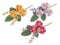 Set 3 Margarete artificiale multicolore cm 15 H - 1