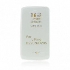 Husa Silicon Ultra Slim LG L Fino D290 Transparent