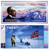 ANTARCTICA █ bancnota █ 20 Dollars █ 1996 █ UNC █ necirculata █