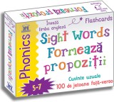 Sight words. Formeaza propozitii - Jetoane limba engleza | Fran Bromage, Didactica Publishing House