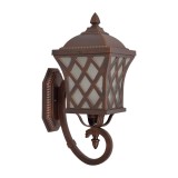 Aplica exterior Jersey 1 KL 5545, orientare in sus, 1 x E27, maro, clasic
