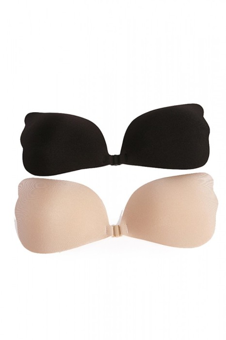 BRA98-1 Sutien invizibil cu cupe autoadezive si model pe lateral BRA98-1 Sutien invizibil cu cupe autoadezive si model pe lateral