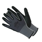 Manusi de protectie din nylon cu spandex si strat de nitril